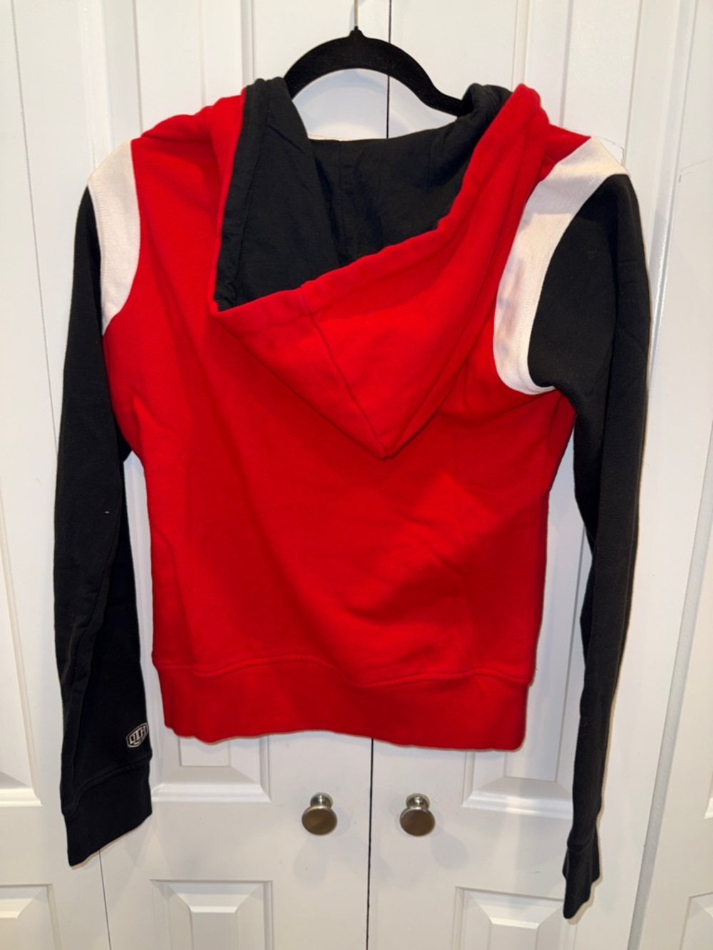 Chicago Blackhawks Kids Red & Black‎ Hooded Jacket - Picture 4 of 4